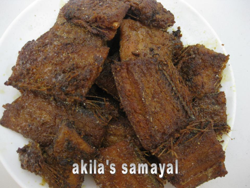 Learningtocook Vaalai Karuvadu Varuval( Ribbon fish dry Fry)