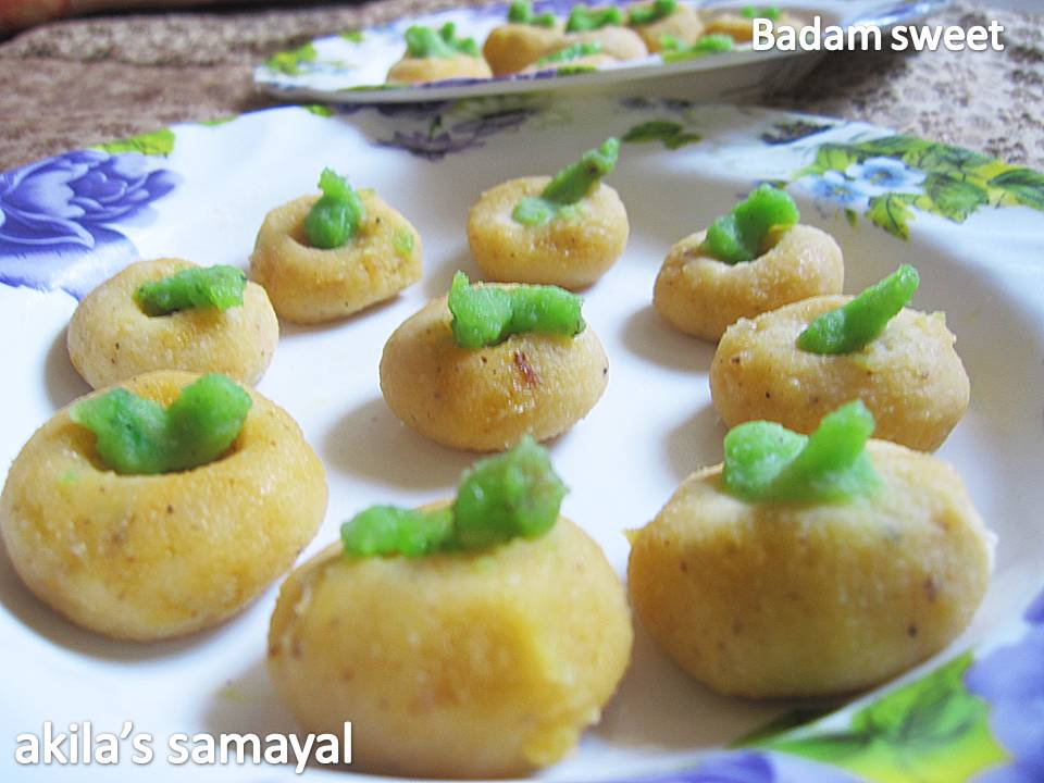 Learningtocook Badam Sweets/Almond Sweets