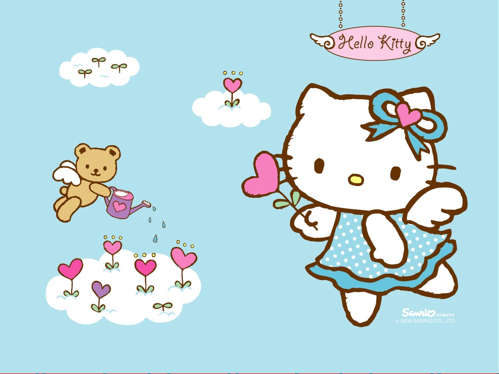 Mimmy and Hello Kitty Wallpaper Hello Kitty Angel