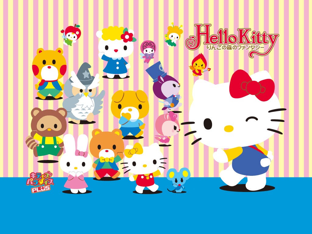 Mimmy and Hello Kitty: Wallpaper Hello Kitty Mates