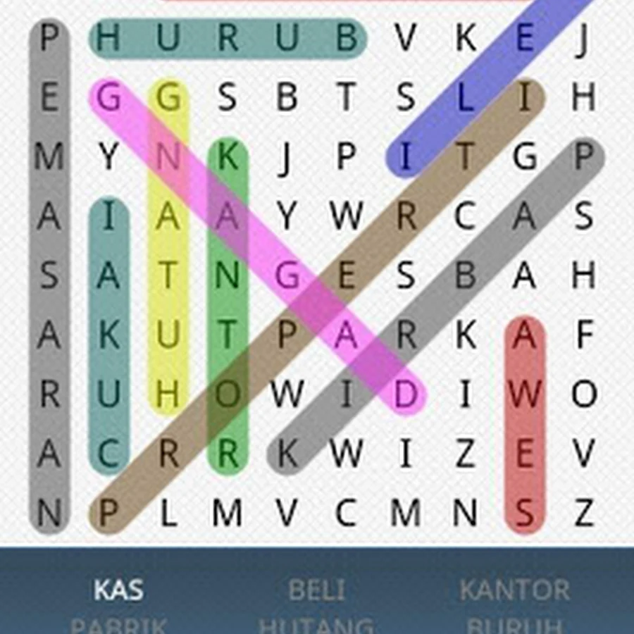 Cari Kata Game Android