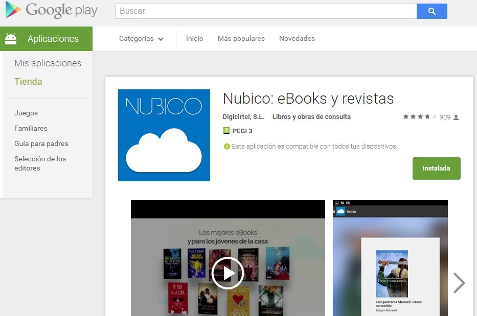 gusta leer? NUBICO, herramienta fantástica.