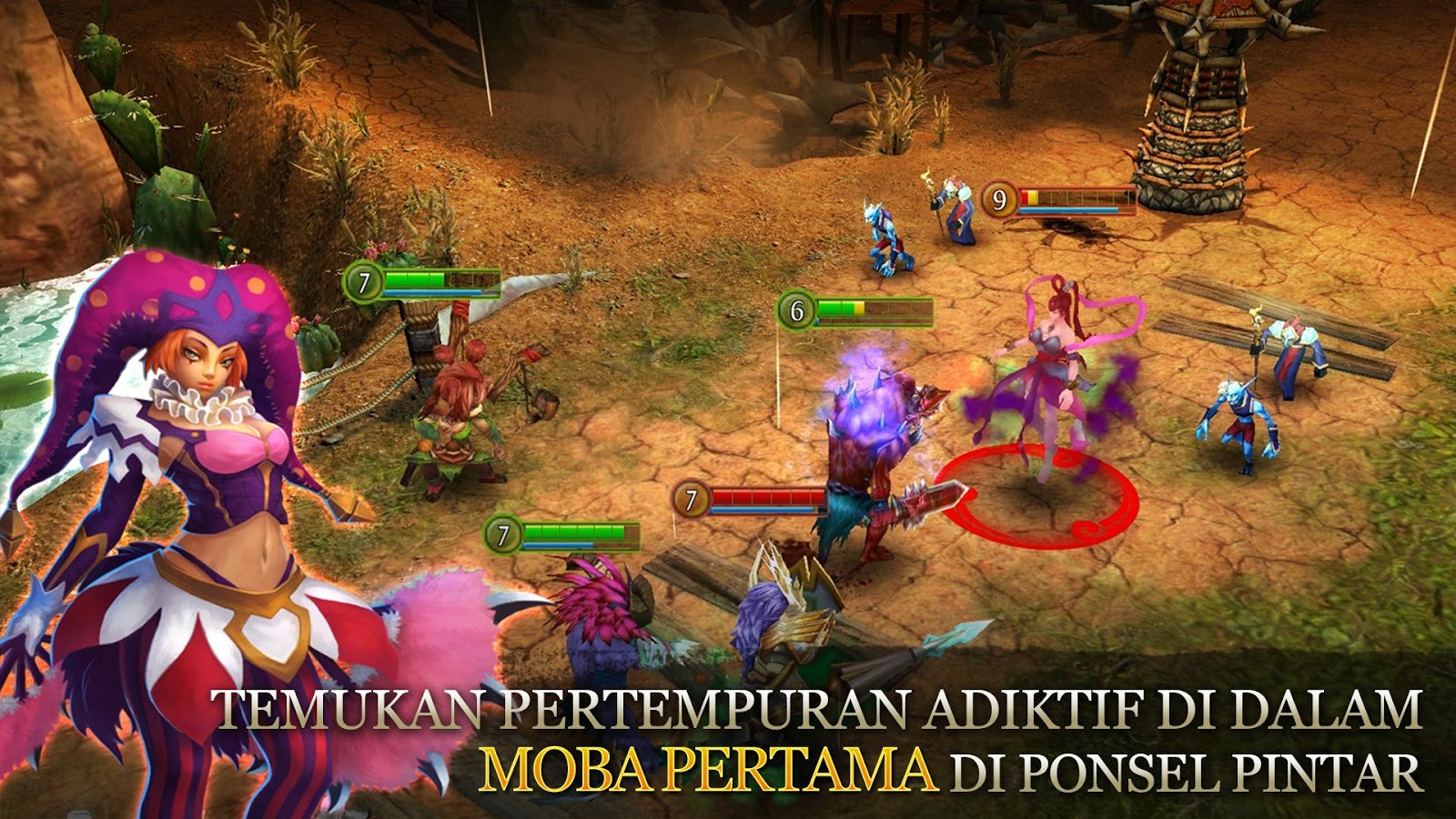 Free Download Heroes of Order & Chaos Apk Mod V2.2.0j Terbaru 2015