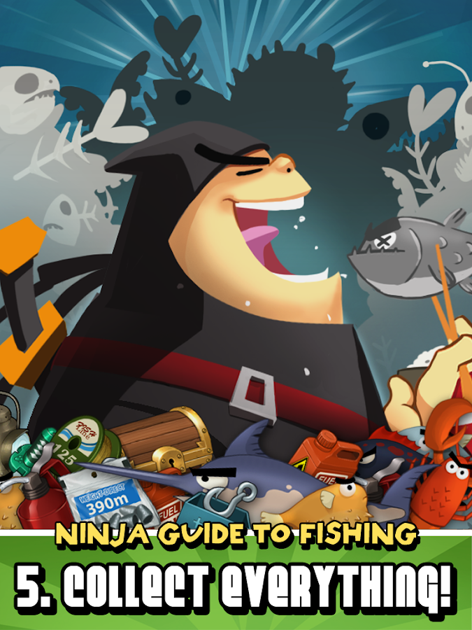 Ninja Fishing v1.7.1 APK Casual Games Free Download