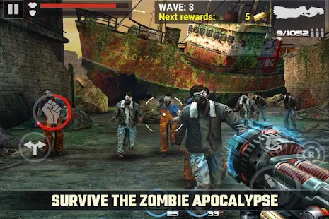 تحميل العاب زومبي Dead Target Zombies مهكره