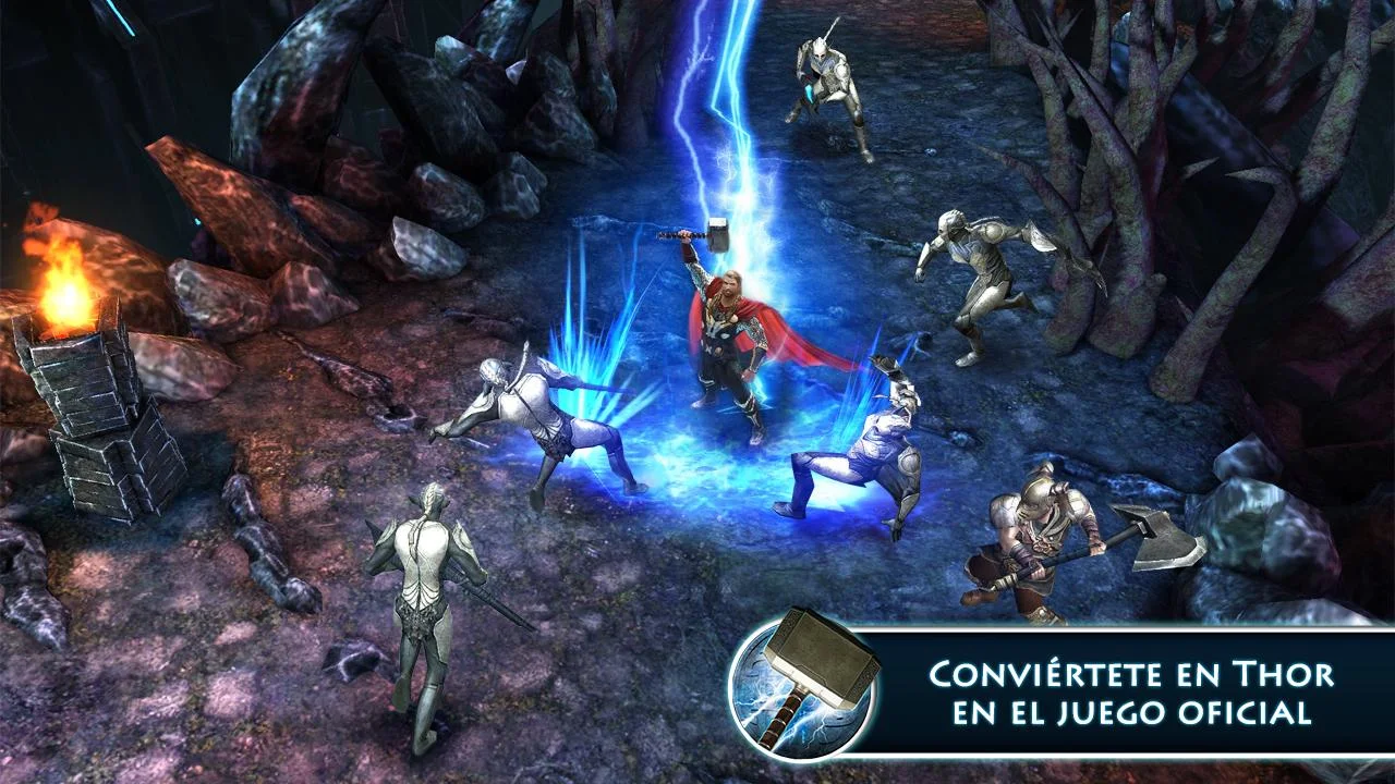 Thor: TDW - The Official Game APK v1.2.0n Mod [Todo Ilimitado] Full para android