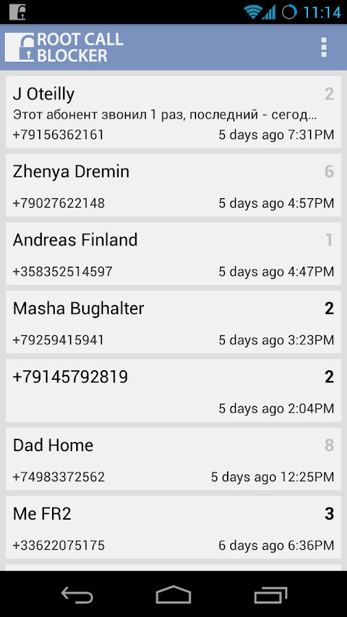 Root Call Blocker Pro APK v2.0.3.5