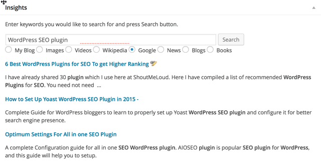 WordPress insights plugin : eAskme