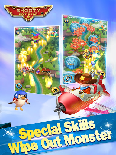 Shooty Monster Attack Sky Fortress Hack Full Tiền Vàng Cho Android