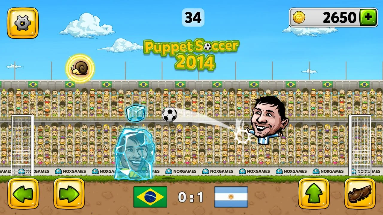 Puppet Soccer 2014 V1.0.08 Mod [Monedas y Gemas Ilimitadas] APK FULL Y GRATIS