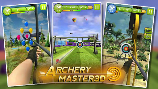 Đại sư bắn cung 3D hack full coins