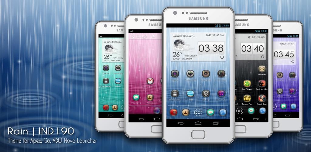 Rain v. Optimus Rain 5. Rain v2. Android Frenzy 2.