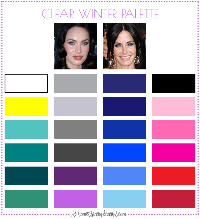 Are You a Winter-Spring (Clear Winter)? ~ 30 something 