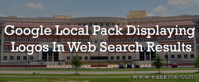 Google Local Pack Displaying Logos In Web Search Results : eAskme