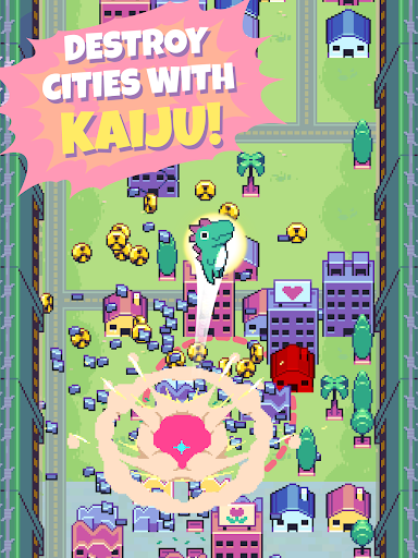 Game Phá Hủy Kaiju Rush Mod