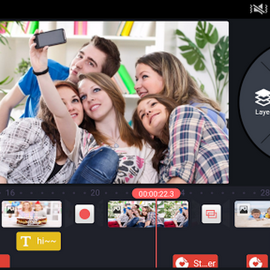 6 Editing Vidio Terbaik Android free kreen