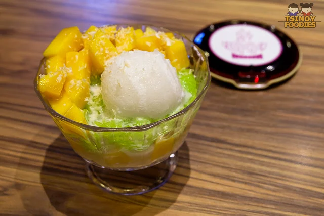 sticky rice mango sundae