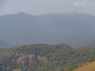 The view of western ghats as seen from virajpete