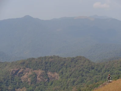 The view of western ghats as seen from virajpete