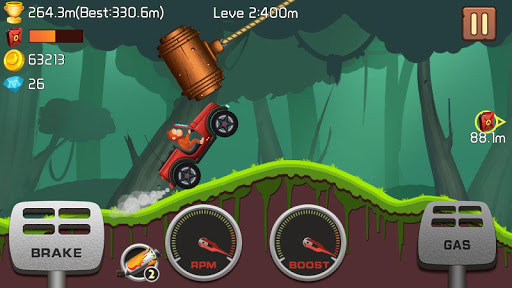 Jungle Hill Racing Hack Mod Full Tiền Vàng Cho Android